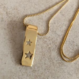 Vintage star necklace